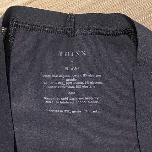 Thinx Comfort Stretch Hi-Waist Undies *extra coverage Size Medium - Picture 4 of 5